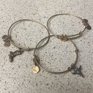 Set of 3 Alex and Ani Bracelets